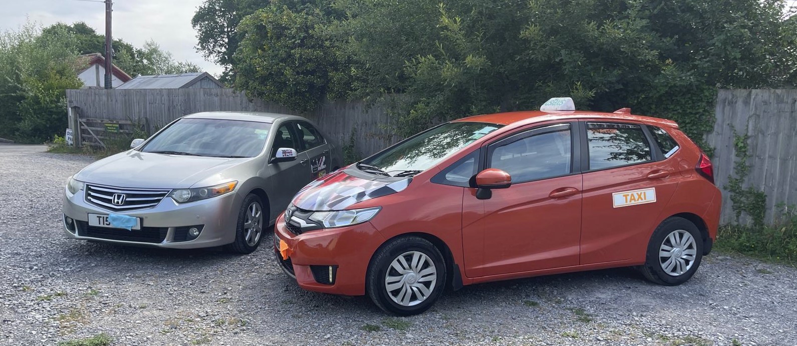 Taxi Company for Glastonbury, Street, Wells and whole of Somerset